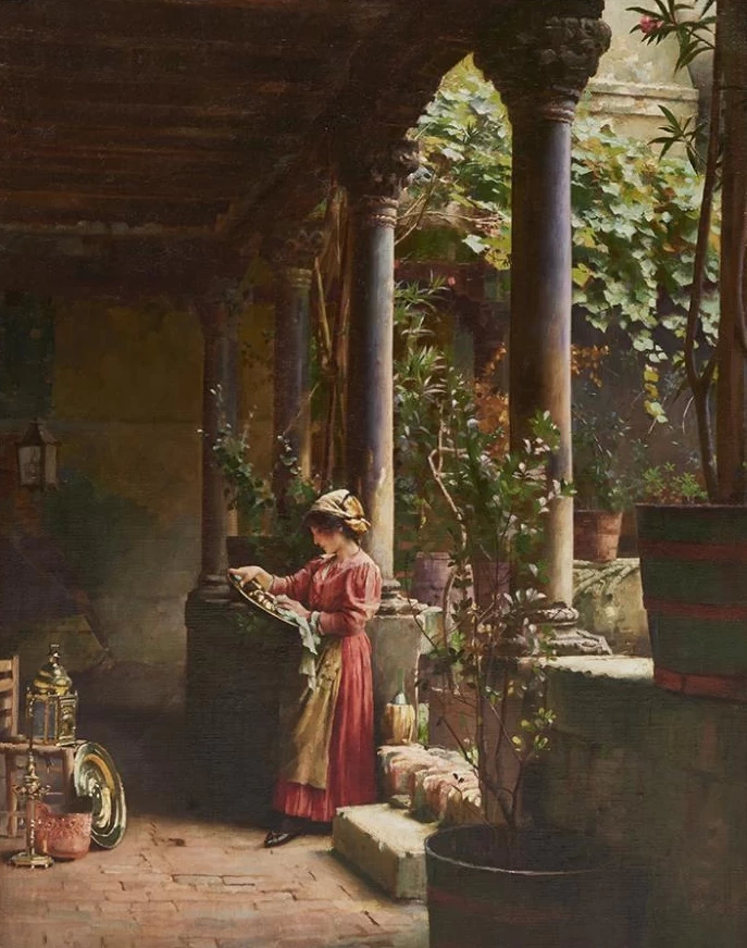 Cortile veneziano, 1896